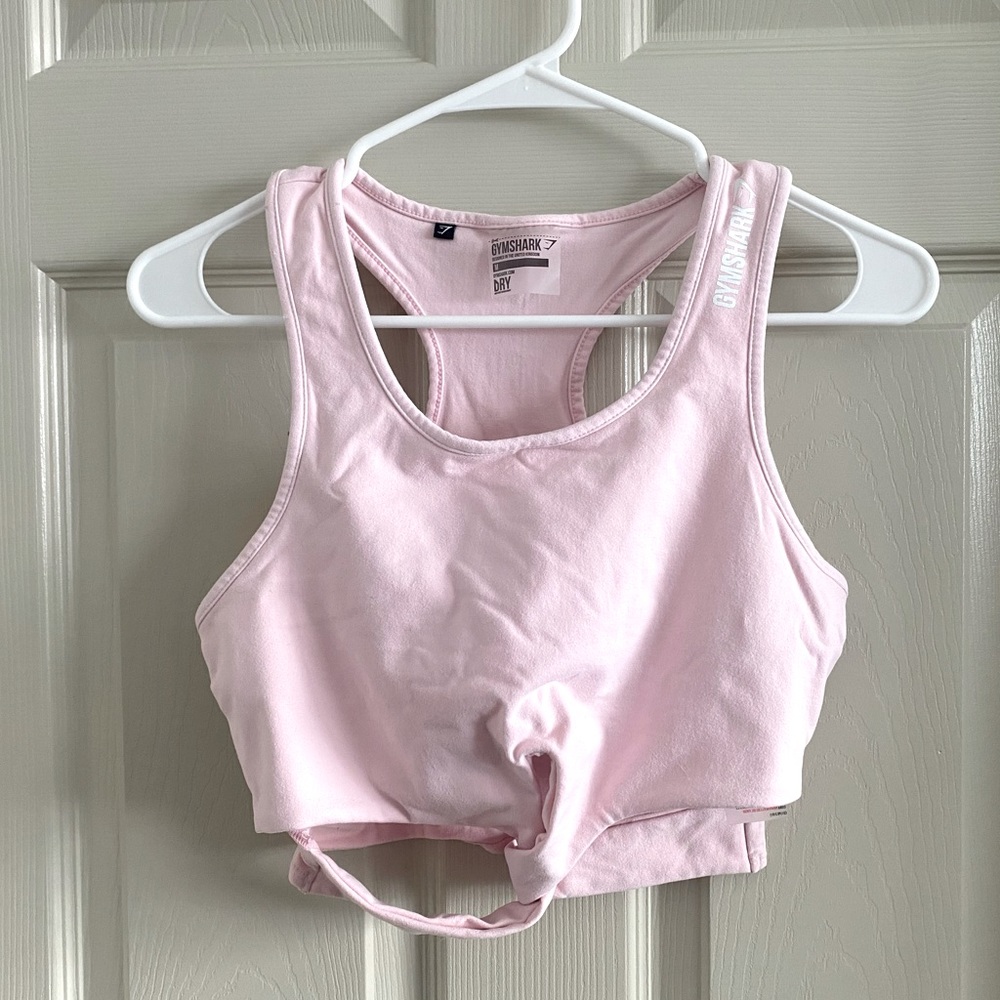 Gymshark Dry Pink Sports Bra SZ Med
